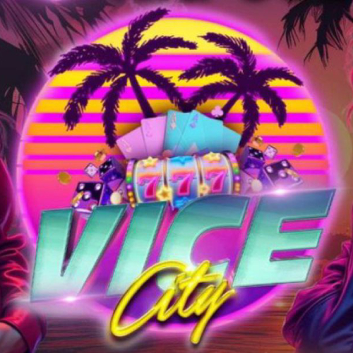 ViceCity 77 mobile app banner showing Android and iOS availability